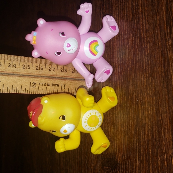 Vintage Care Bears cake toppers figures bakery crafts poseable - Picture 2 of 5